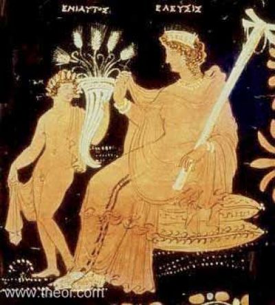 Ploutos et Demeter
