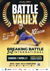 Affiche 2026 du Battle de Vaulx